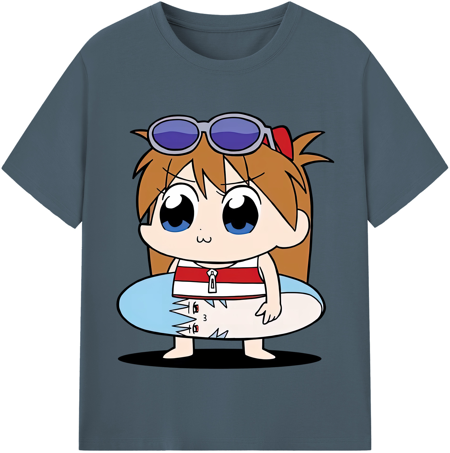 （画像用） EVA 新世紀エヴァンゲリオン 綿100％半袖Tシャツ（フロントプリント）